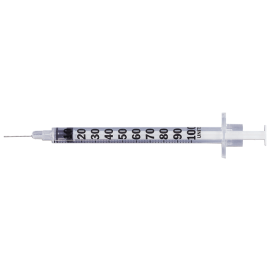 BD 1-cc Insulin Syringe with Fixed Needle