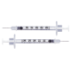 BD 3-10-cc Insulin Syringe with Fixed Needle
